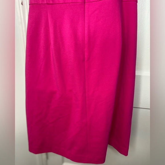 ON 34th NWT Solid Ponte Knit Pink Sleeveless Mini Tank Dress - Picture 7 of 8